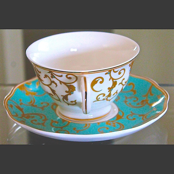 GRACES TEAWARE CUP SAUCER SET - Picture 4 of 4